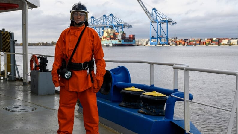 Basic Safety Officer on a ship